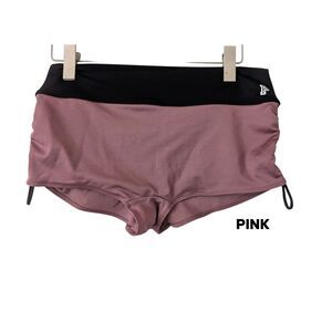 PINK Victoria’s Secret Ultimate Ruched Side Athletic Shorts Size L